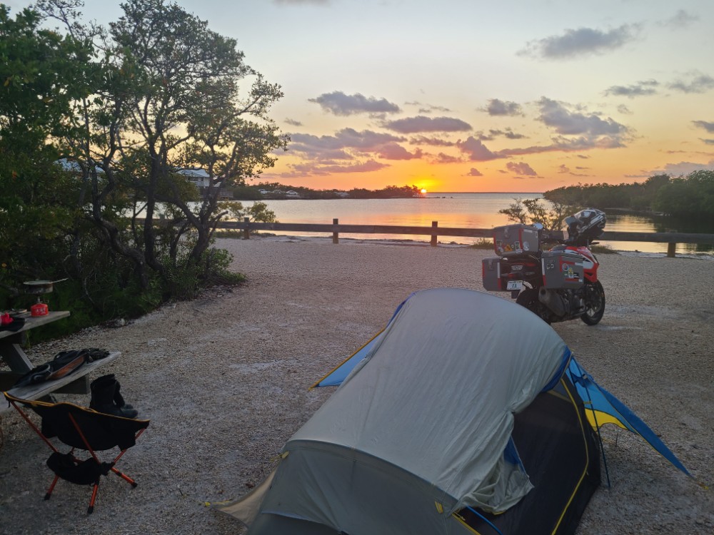 Bahia Hond Bayside campsite #74